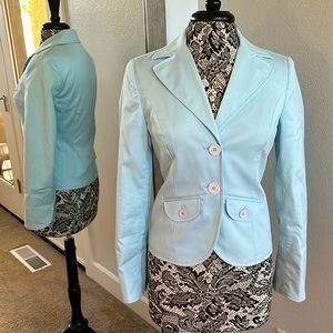 Caslon Powder Blue Jacket Size XS